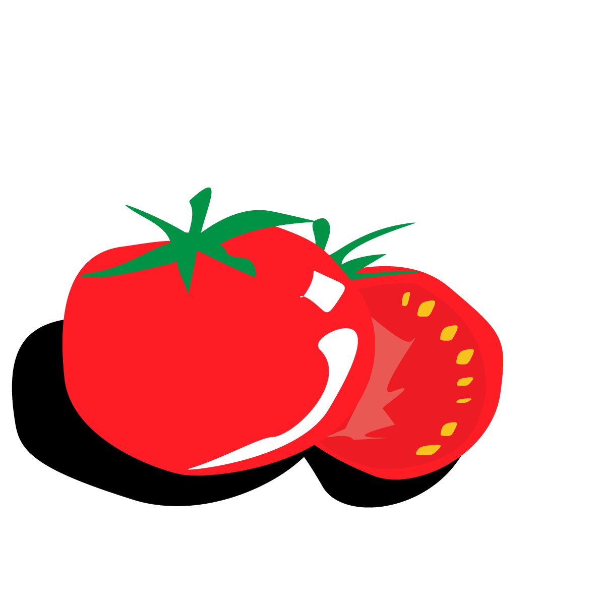 トマト/平面構成